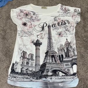 Cute little Paris France t shirt
